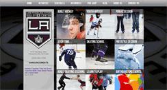 Desktop Screenshot of lakingsvalleyicecenter.com