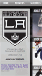 Mobile Screenshot of lakingsvalleyicecenter.com